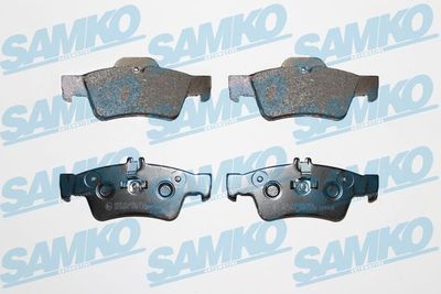 5SP1232 SAMKO Комплект тормозных колодок, дисковый тормоз