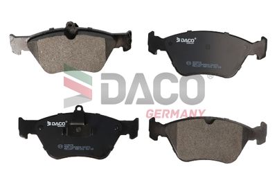 329978 DACO Germany Комплект тормозных колодок, дисковый тормоз