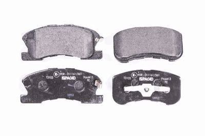 8DB355017111 HELLA Комплект тормозных колодок, дисковый тормоз