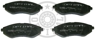 12154 OPTIMAL Комплект тормозных колодок, дисковый тормоз