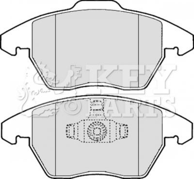 KBP1888 KEY PARTS Комплект тормозных колодок, дисковый тормоз