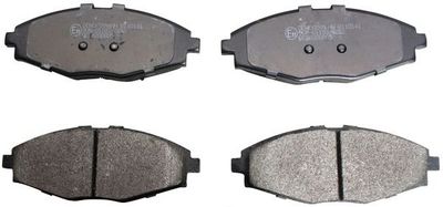 B110141 DENCKERMANN Комплект тормозных колодок, дисковый тормоз