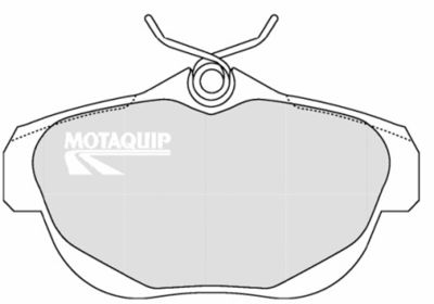 LVXL1349 MOTAQUIP Комплект тормозных колодок, дисковый тормоз