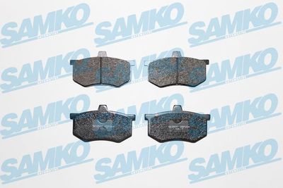 5SP004 SAMKO Комплект тормозных колодок, дисковый тормоз