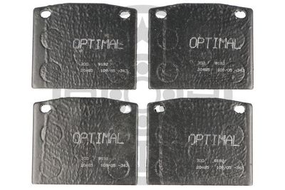 9192 OPTIMAL Комплект тормозных колодок, дисковый тормоз