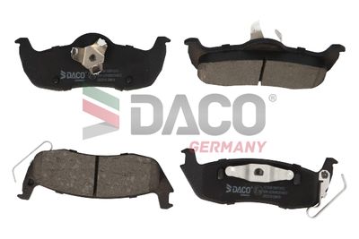 321606 DACO Germany Комплект тормозных колодок, дисковый тормоз
