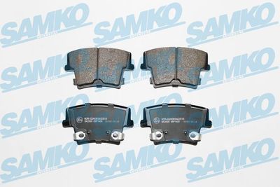 5SP1400 SAMKO Комплект тормозных колодок, дисковый тормоз