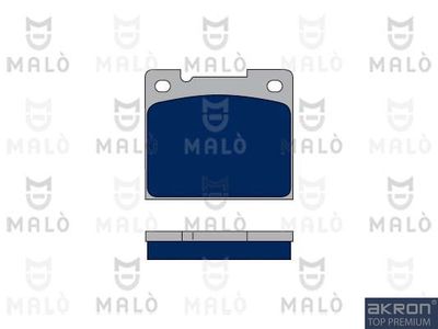 1050027 AKRON-MALÒ Комплект тормозных колодок, дисковый тормоз