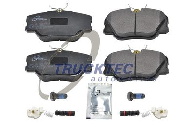 0235126 TRUCKTEC AUTOMOTIVE Комплект тормозных колодок, дисковый тормоз