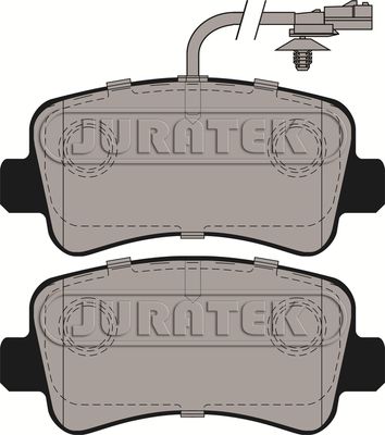 JCP074 JURATEK Комплект тормозных колодок, дисковый тормоз