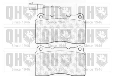 BP1080 QUINTON HAZELL Комплект тормозных колодок, дисковый тормоз