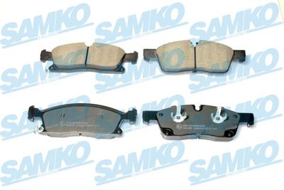 5SP2272 SAMKO Комплект тормозных колодок, дисковый тормоз
