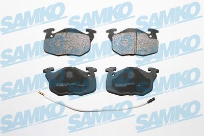 5SP1108 SAMKO Комплект тормозных колодок, дисковый тормоз