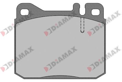 N09629 DIAMAX Комплект тормозных колодок, дисковый тормоз
