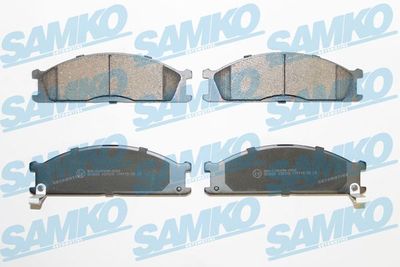5SP378 SAMKO Комплект тормозных колодок, дисковый тормоз