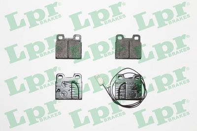 05P531 LPR Комплект тормозных колодок, дисковый тормоз