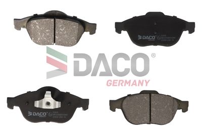 323035 DACO Germany Комплект тормозных колодок, дисковый тормоз