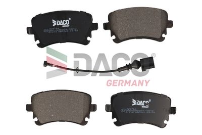 324764 DACO Germany Комплект тормозных колодок, дисковый тормоз