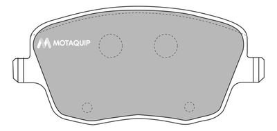 LVXL1098 MOTAQUIP Комплект тормозных колодок, дисковый тормоз