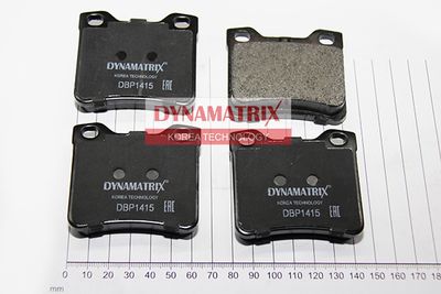 DBP1415 DYNAMATRIX Комплект тормозных колодок, дисковый тормоз