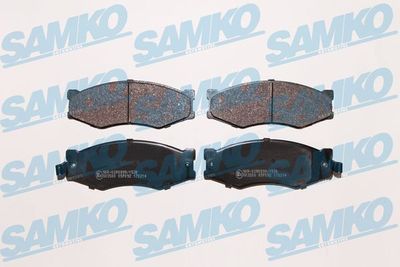 5SP092 SAMKO Комплект тормозных колодок, дисковый тормоз