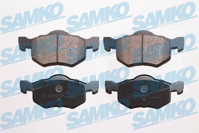 5SP1091 SAMKO Комплект тормозных колодок, дисковый тормоз