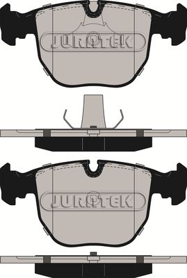 JCP997 JURATEK Комплект тормозных колодок, дисковый тормоз