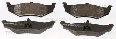 811010520 TRISCAN Комплект тормозных колодок, дисковый тормоз