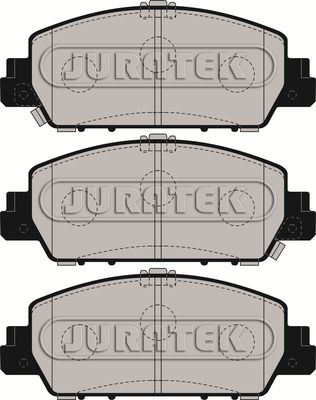 JCP8266 JURATEK Комплект тормозных колодок, дисковый тормоз