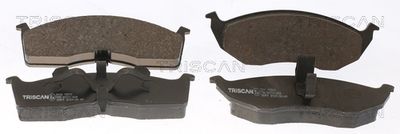 811010513 TRISCAN Комплект тормозных колодок, дисковый тормоз