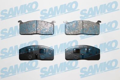 5SP250 SAMKO Комплект тормозных колодок, дисковый тормоз