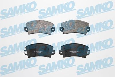 5SP117 SAMKO Комплект тормозных колодок, дисковый тормоз