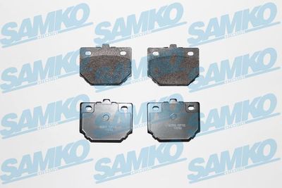 5SP182 SAMKO Комплект тормозных колодок, дисковый тормоз
