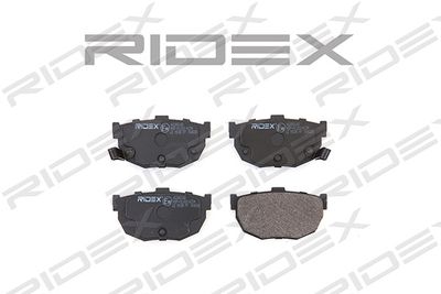 402B0148 RIDEX Комплект тормозных колодок, дисковый тормоз