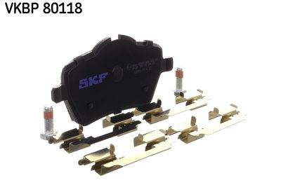 VKBP80118 SKF Комплект тормозных колодок, дисковый тормоз