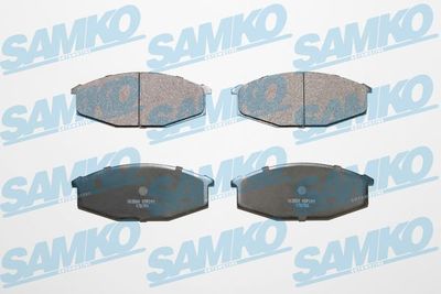 5SP249 SAMKO Комплект тормозных колодок, дисковый тормоз