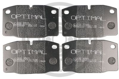 9565 OPTIMAL Комплект тормозных колодок, дисковый тормоз