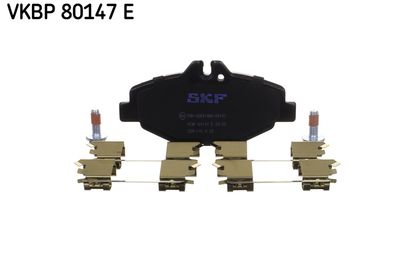 VKBP80147E SKF Комплект тормозных колодок, дисковый тормоз