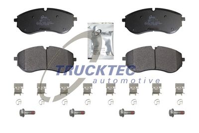 0735329 TRUCKTEC AUTOMOTIVE Комплект тормозных колодок, дисковый тормоз