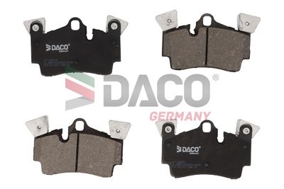 320230 DACO Germany Комплект тормозных колодок, дисковый тормоз