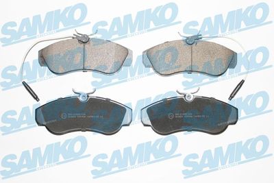 5SP494 SAMKO Комплект тормозных колодок, дисковый тормоз
