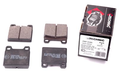 PRP0100 PROTECHNIC Комплект тормозных колодок, дисковый тормоз