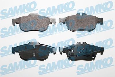 5SP1761 SAMKO Комплект тормозных колодок, дисковый тормоз