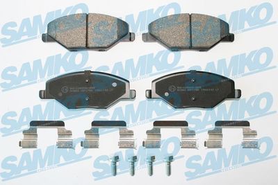 5SP1795K SAMKO Комплект тормозных колодок, дисковый тормоз