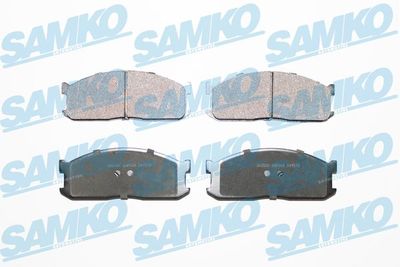 5SP039 SAMKO Комплект тормозных колодок, дисковый тормоз