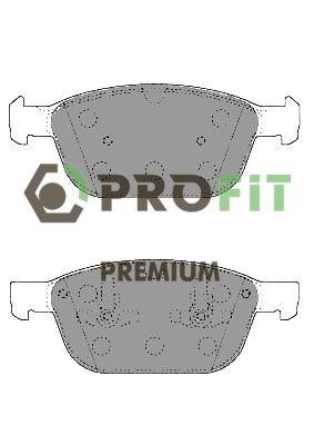 50054238 PROFIT Комплект тормозных колодок, дисковый тормоз