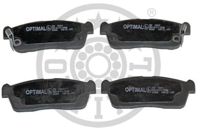 BP12413 OPTIMAL Комплект тормозных колодок, дисковый тормоз