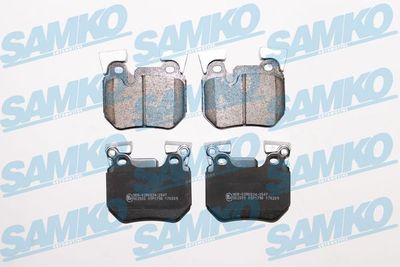5SP1790 SAMKO Комплект тормозных колодок, дисковый тормоз