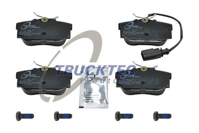 0735142 TRUCKTEC AUTOMOTIVE Комплект тормозных колодок, дисковый тормоз
