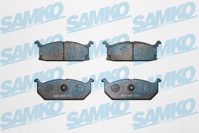 5SP291 SAMKO Комплект тормозных колодок, дисковый тормоз